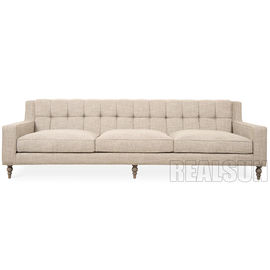 Goede prijs Amerikaanse Stijlwoonkamer Sofa Featuring Button Tufted Seat Terug met Comfortabel Diep Seat online