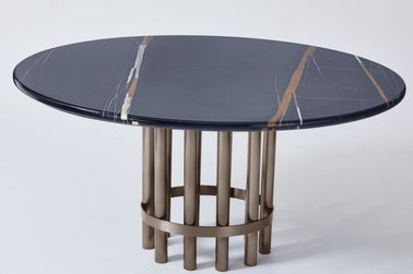 Goede prijs Van de de Lijstenluxe van de restaurant Houten Eetkamer Ovale de Vormhaven Laurent Marble Top online