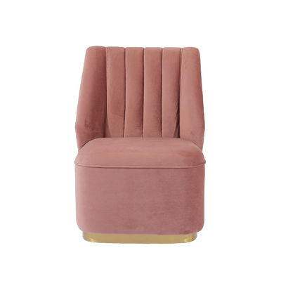 Goede prijs De noordse Stijl Doorgenaaide Roze Bank van de Fluweel Moderne Stof 95cm Hoogte online