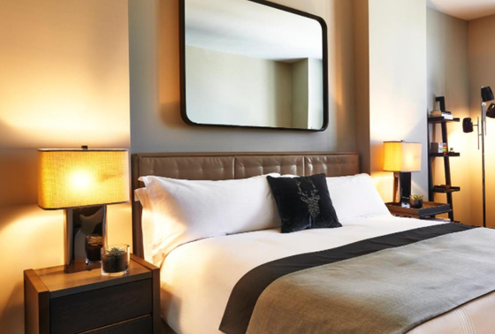 Goede prijs Modern de Slaapkamermeubilair van het Luxehotel Geen Gevouwen Naar maat gemaakt online