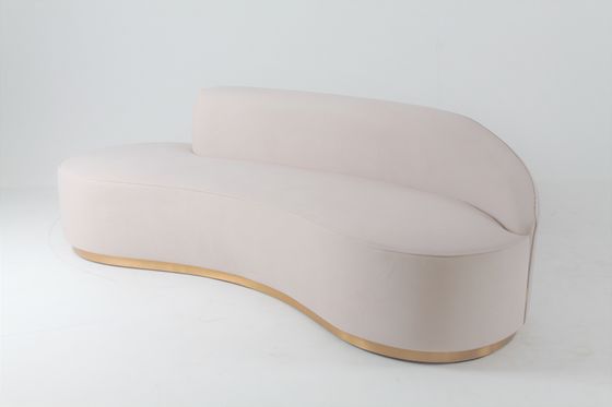 Goede prijs Woonkamer Gebogen Sofa Chair Recliner Italian Modern-Ontwerp online