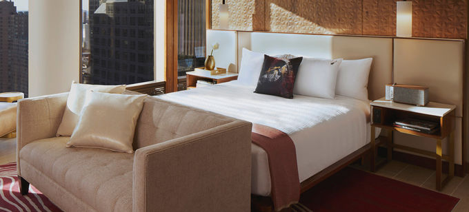 De aangepaste het Meubilairreeksen van de Hotelslaapkamer omvatten Vast Meubilair 1