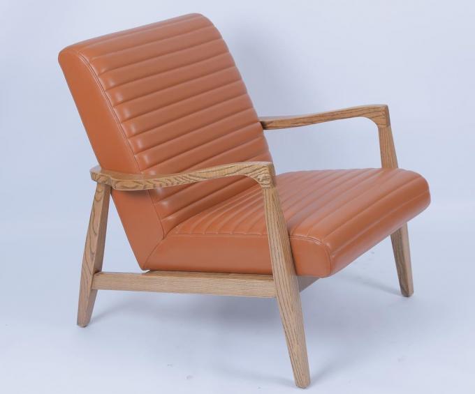 De Moderne Leunstoel van het huismeubilair in Leer of Wol 2