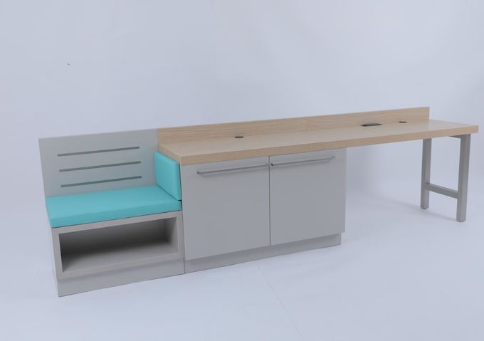 Modern Bedroom Custom Expansive Lineaire Bureaus Voor Hilton Hotel 1