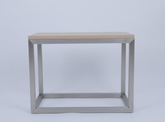 Custom Hout Top Rectangle Side Table Voor Hilton Hotel 2