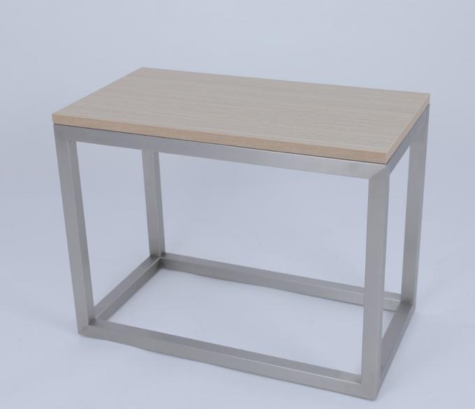 Custom Hout Top Rectangle Side Table Voor Hilton Hotel 3