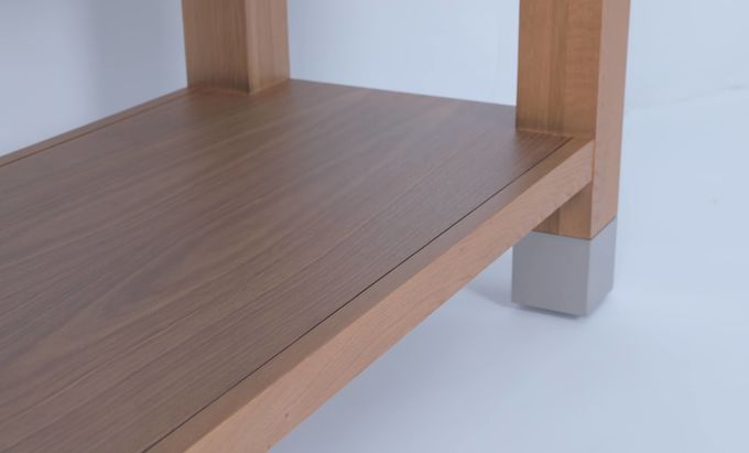 Commercieel hotel eiken fineer gevlekte badkamer met houten console 1