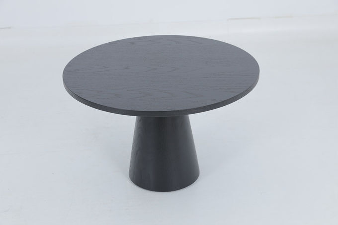 Home en commerciële ronde houten woonkamer koffietafel 4