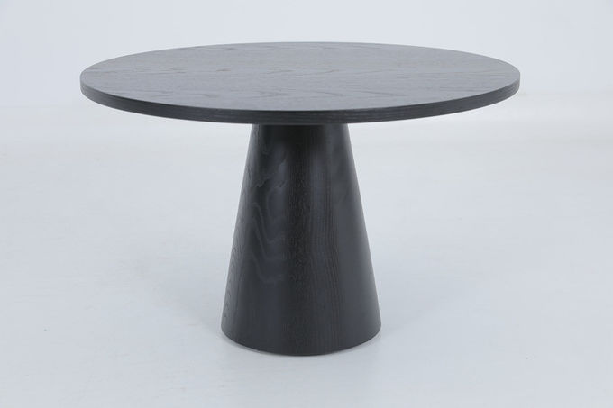 Home en commerciële ronde houten woonkamer koffietafel 3