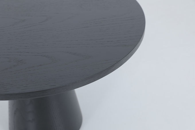 Home en commerciële ronde houten woonkamer koffietafel 2