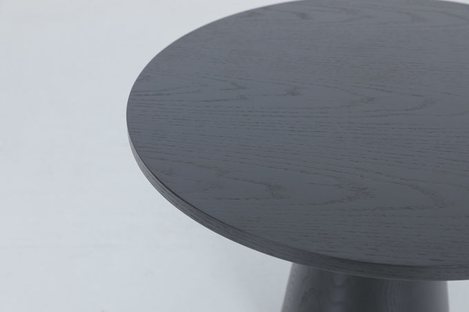 Home en commerciële ronde houten woonkamer koffietafel 1