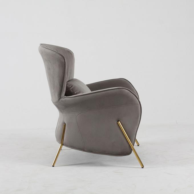 De Vrije tijdsleunstoel van het roestvrij staalbeen voor Moderne Woonkamer 5