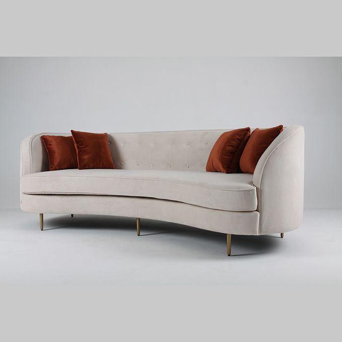 Binnenmeubilair Woonkamer Gebogen Sofa Unfolded Modern Fashion 1