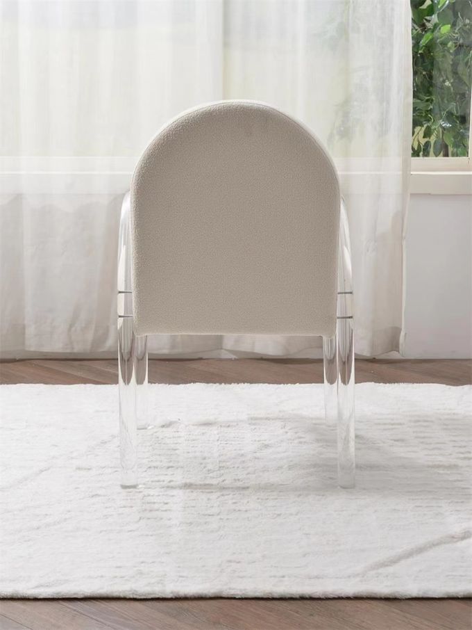 Het acryl Eigentijdse Decor van het de Luxehuis van de Eetkamerstoel Lichte 3
